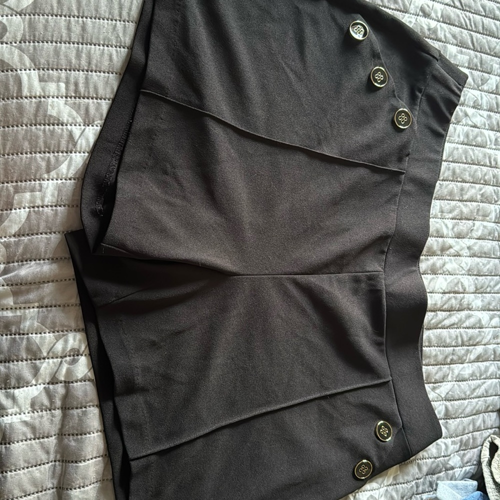 Dressy black shorts